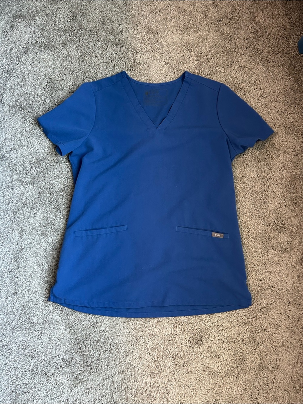 Figs Denim Casma Scrub Top